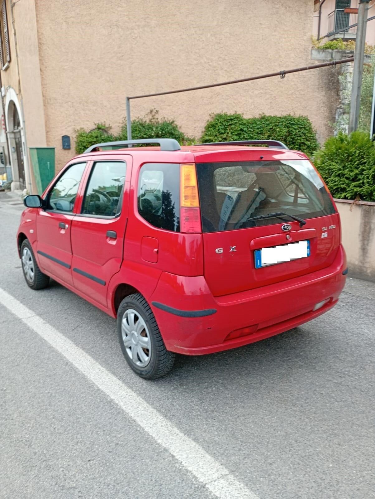 Subaru Justy G3X 1.3 16V 5p. 4X4