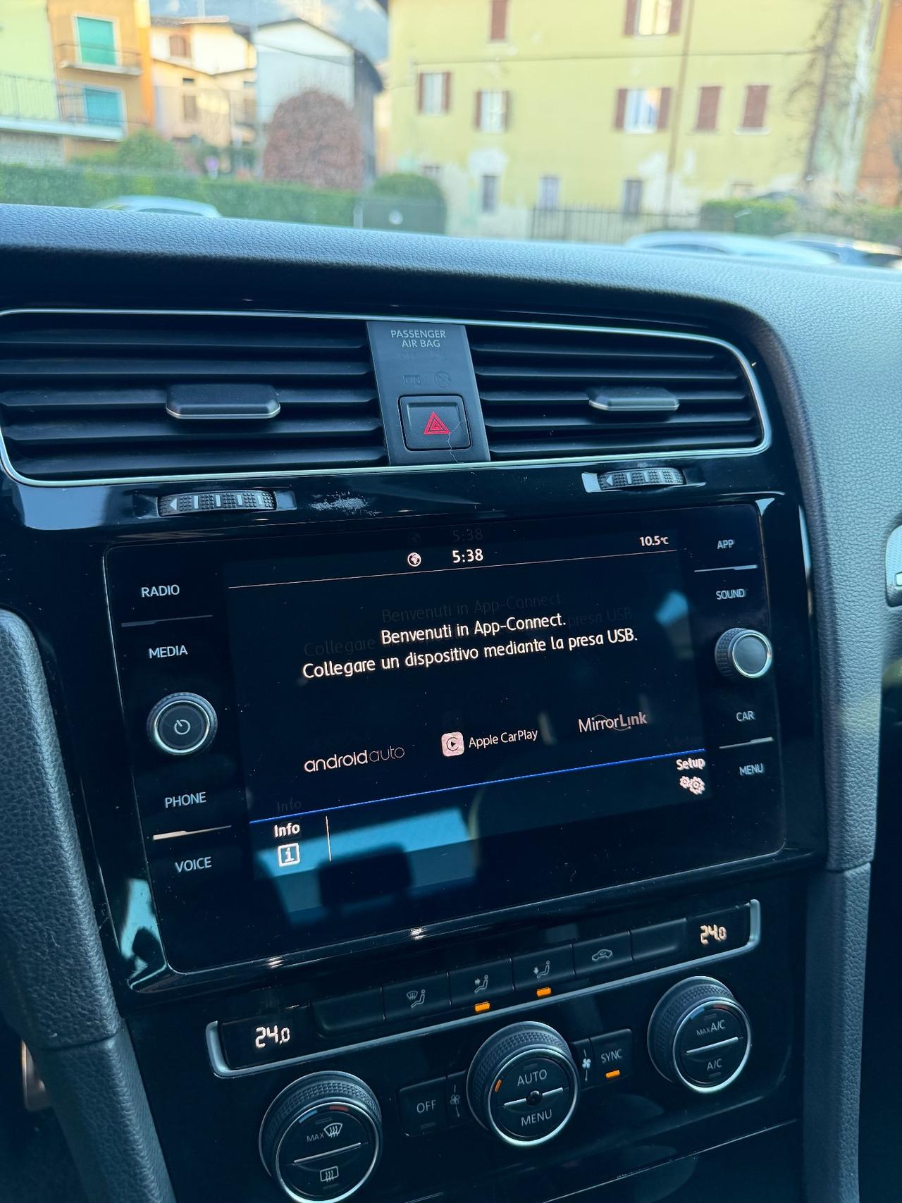 Volkswagen GOLF 1.5 TSI 5P RLINE GARANZ UNICOPR KMCERT