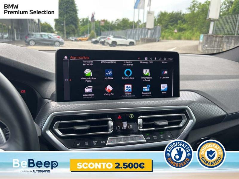 BMW X4 XDRIVE20D MHEV 48V MSPORT AUTO