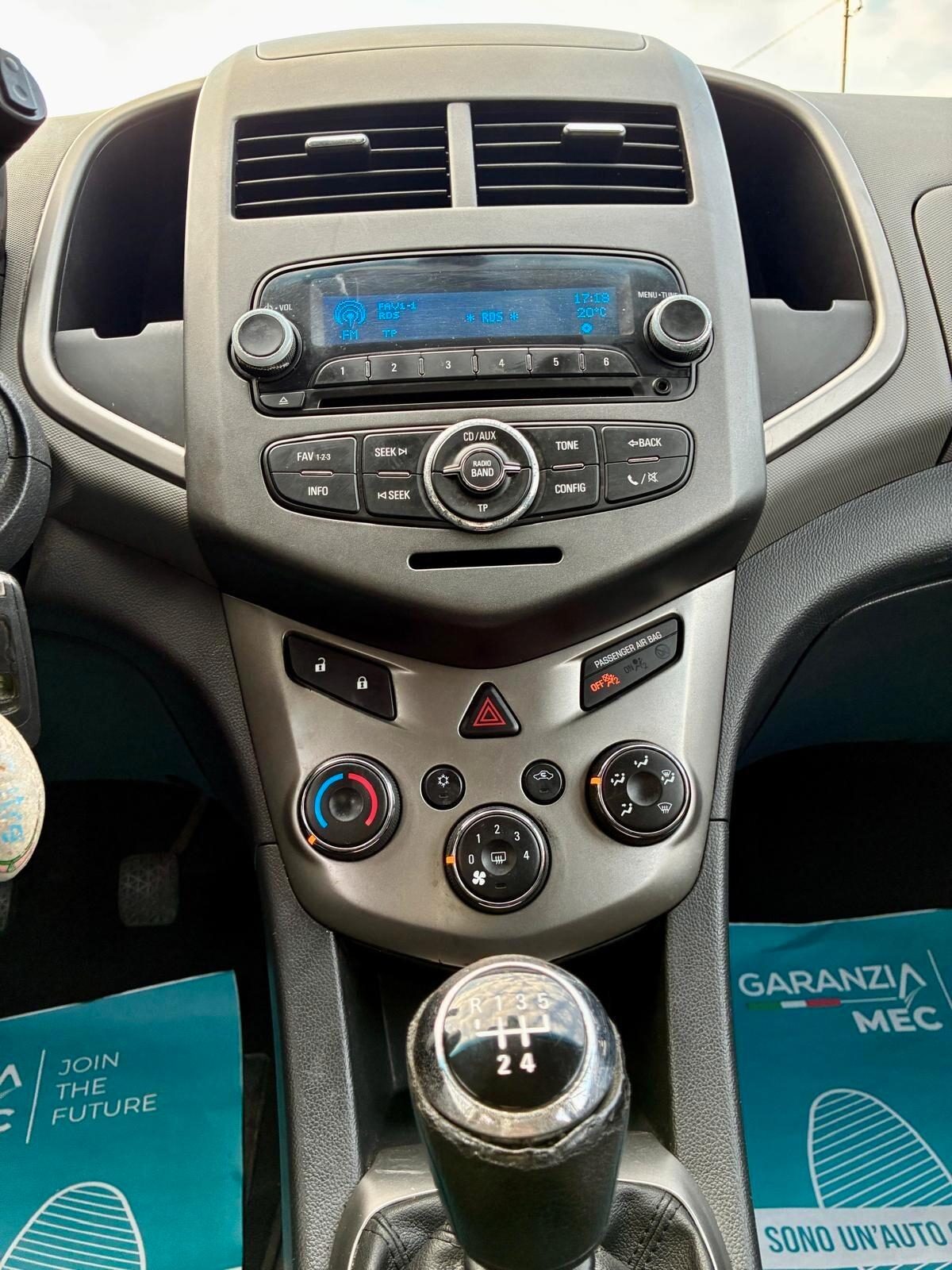 Chevrolet Aveo 1.2 86CV 5 porte LTZ - ok neopatentato