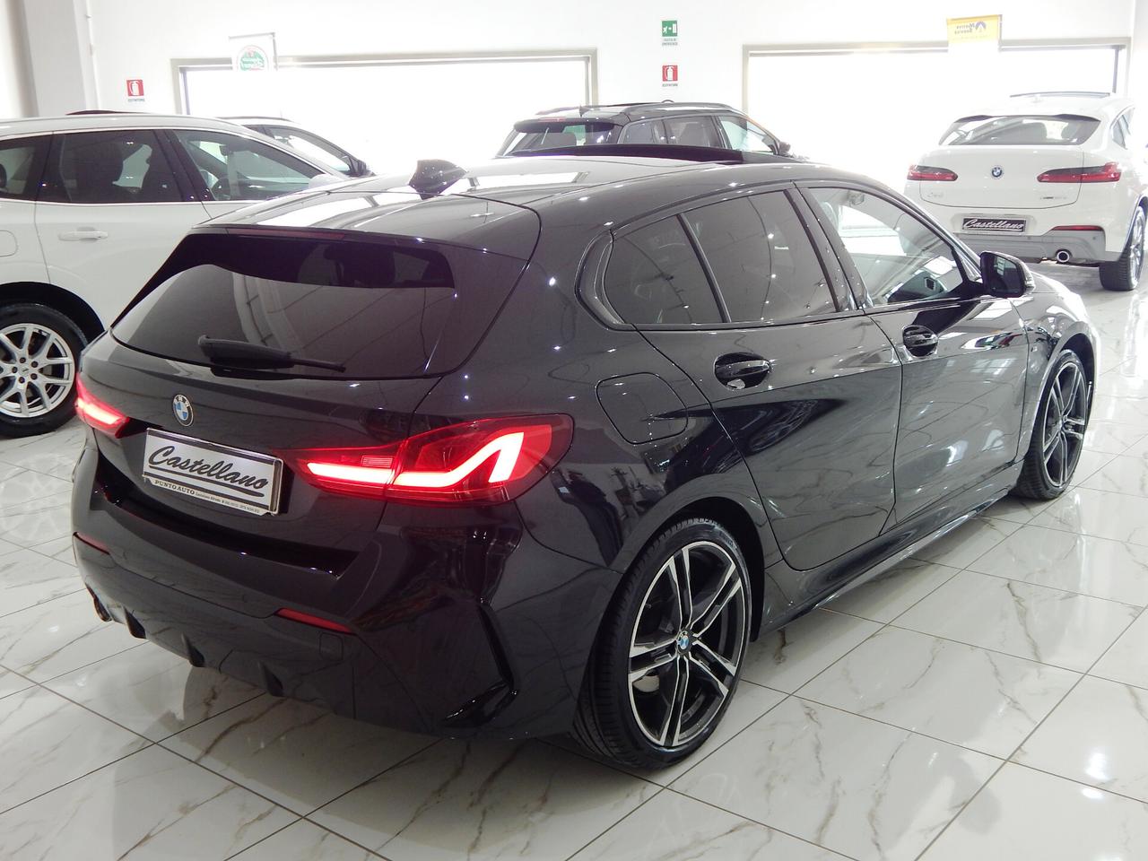 BMW 116 d Msport 5p Aut. TETTO-NAVI-PELLE-PARK-LED-CARPLAY