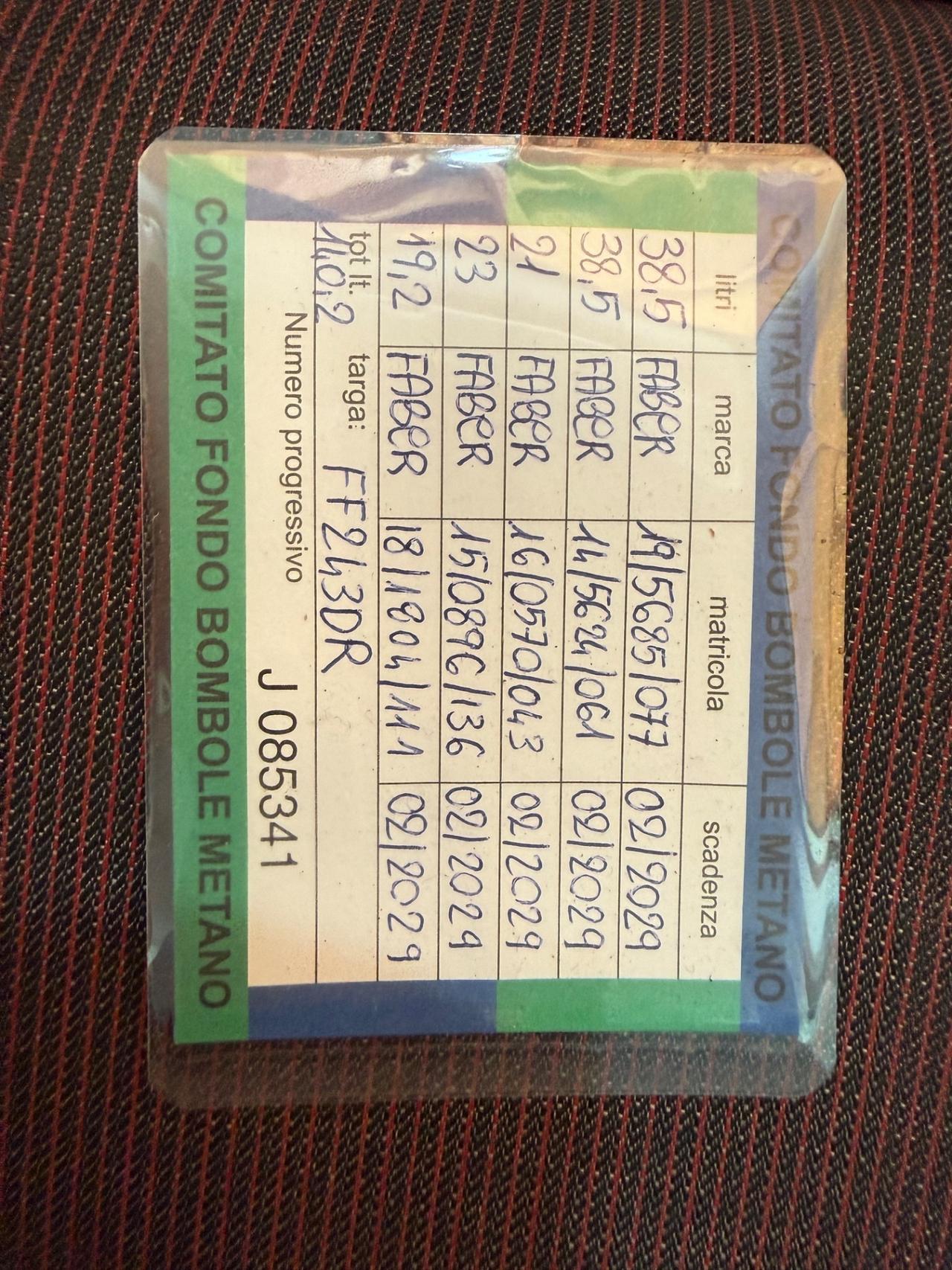 Fiat Doblo 1.4 Benzina/Metano - 3 Posti