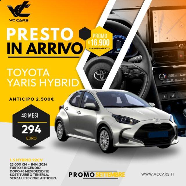 TOYOTA Yaris 1.5 Hybrid 5 porte Trend *PROMO FINANZIAMENTO*