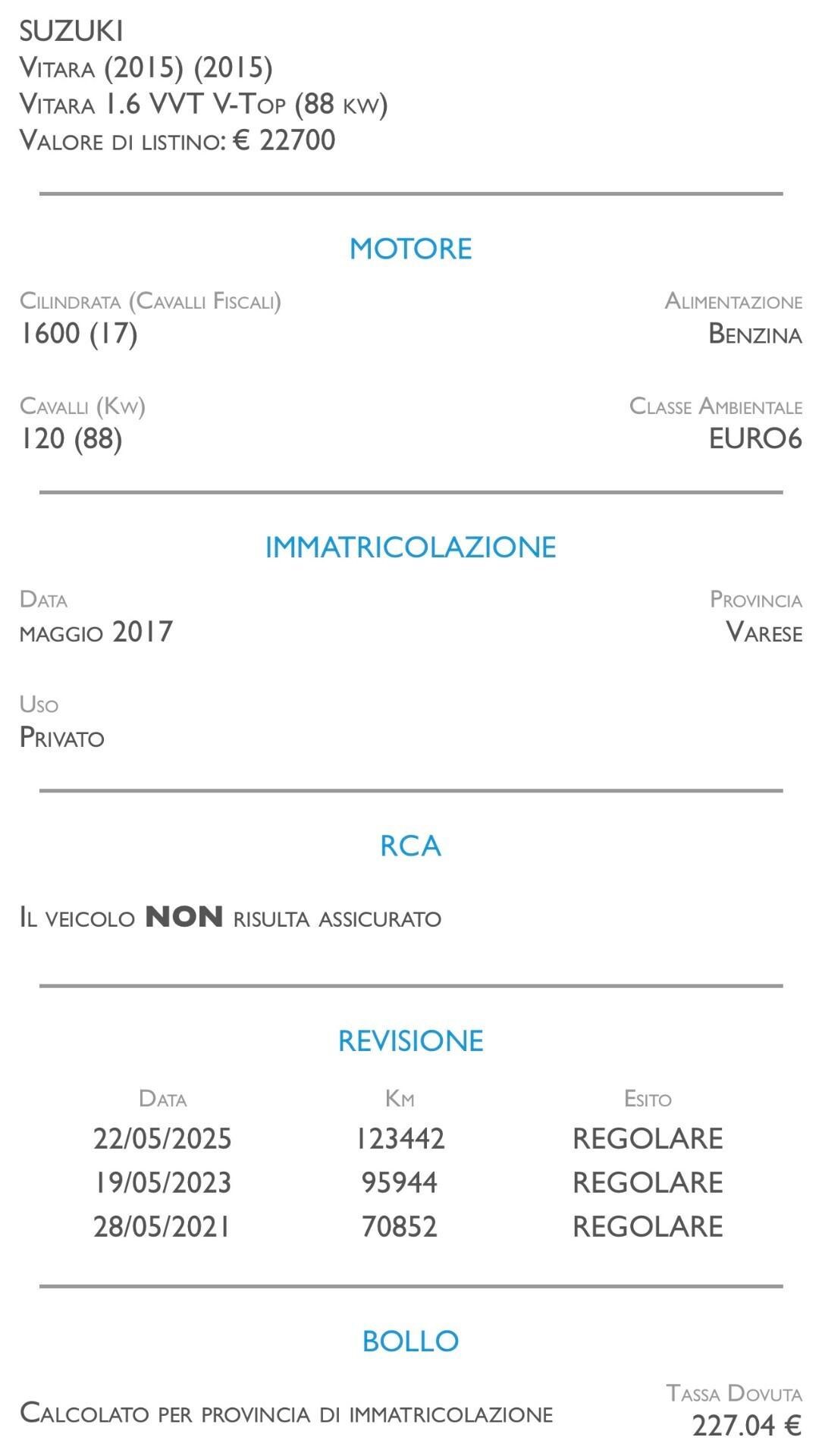 Suzuki Vitara 1.6 VVT V-Top - UNICO PROPRIETARIO