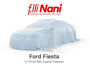 Ford Fiesta 1.1 75 CV GPL 5 porte Titanium