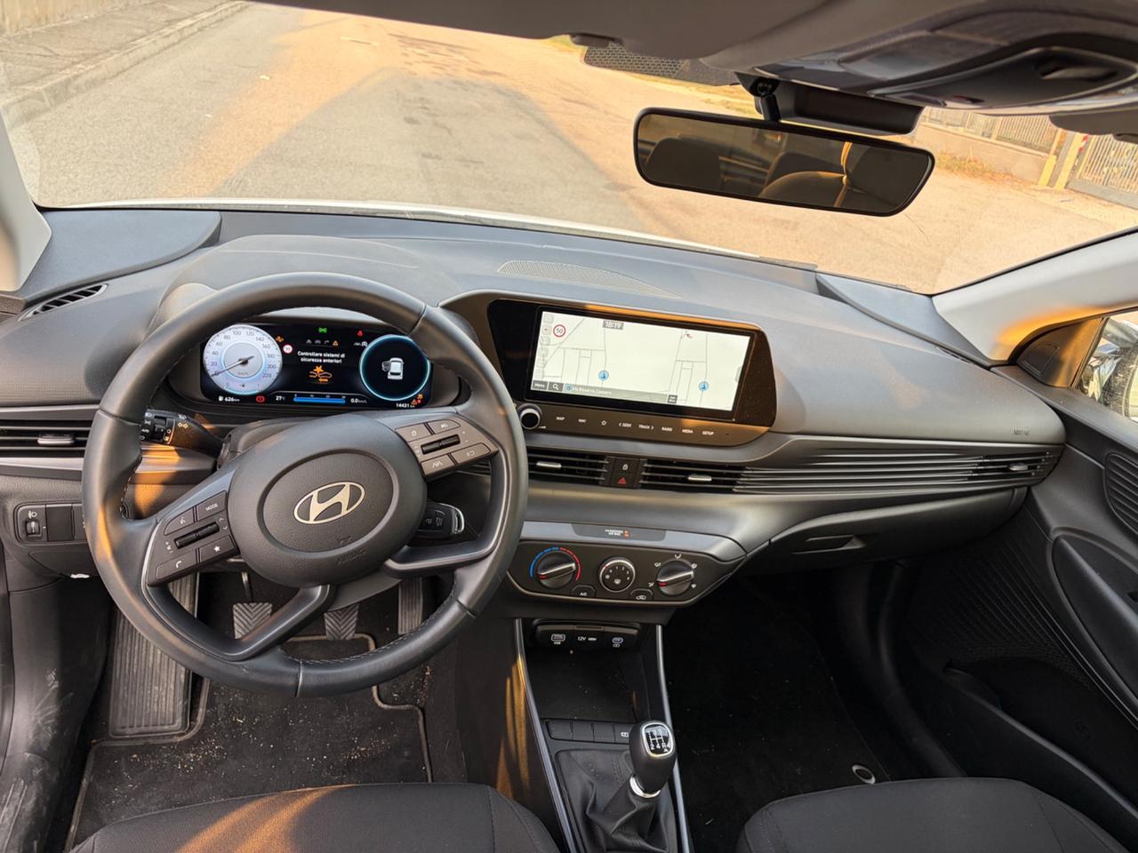 Hyundai i20 1.2 benzina 2025 sinistrata