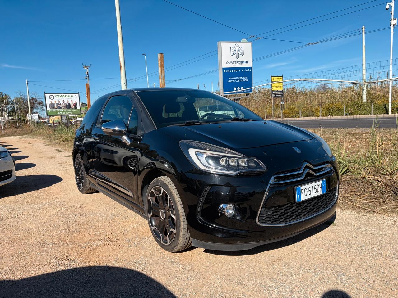 CITROEN DS3 1.2 110CV 108.000KM 2016 GARANTITA