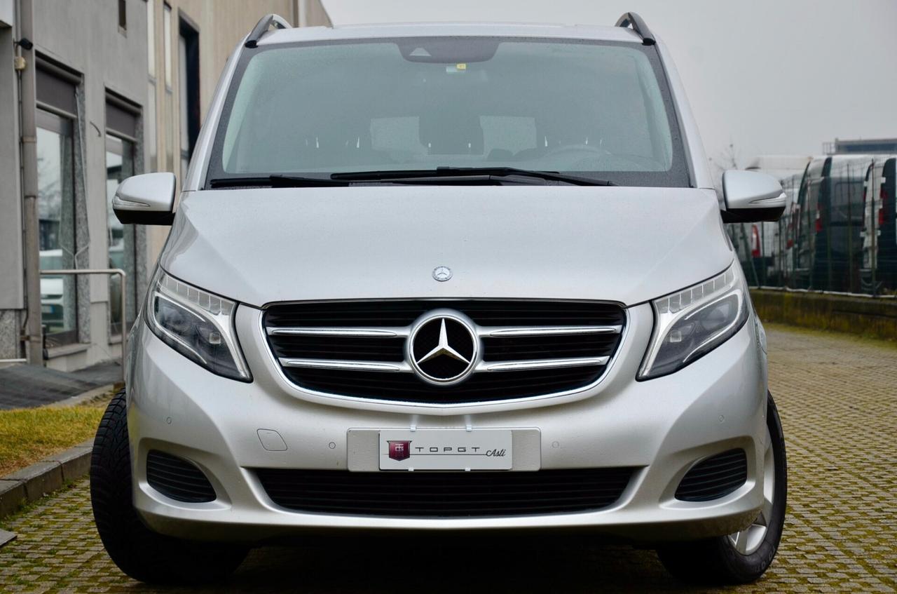 MERCEDES-BENZ V 250d AVANTGARDE 190cv 7G-TRONIC LONG 8 POSTI, UFFICIALE ITALIANA, NAVI, RETROCAMERA, PERMUTE