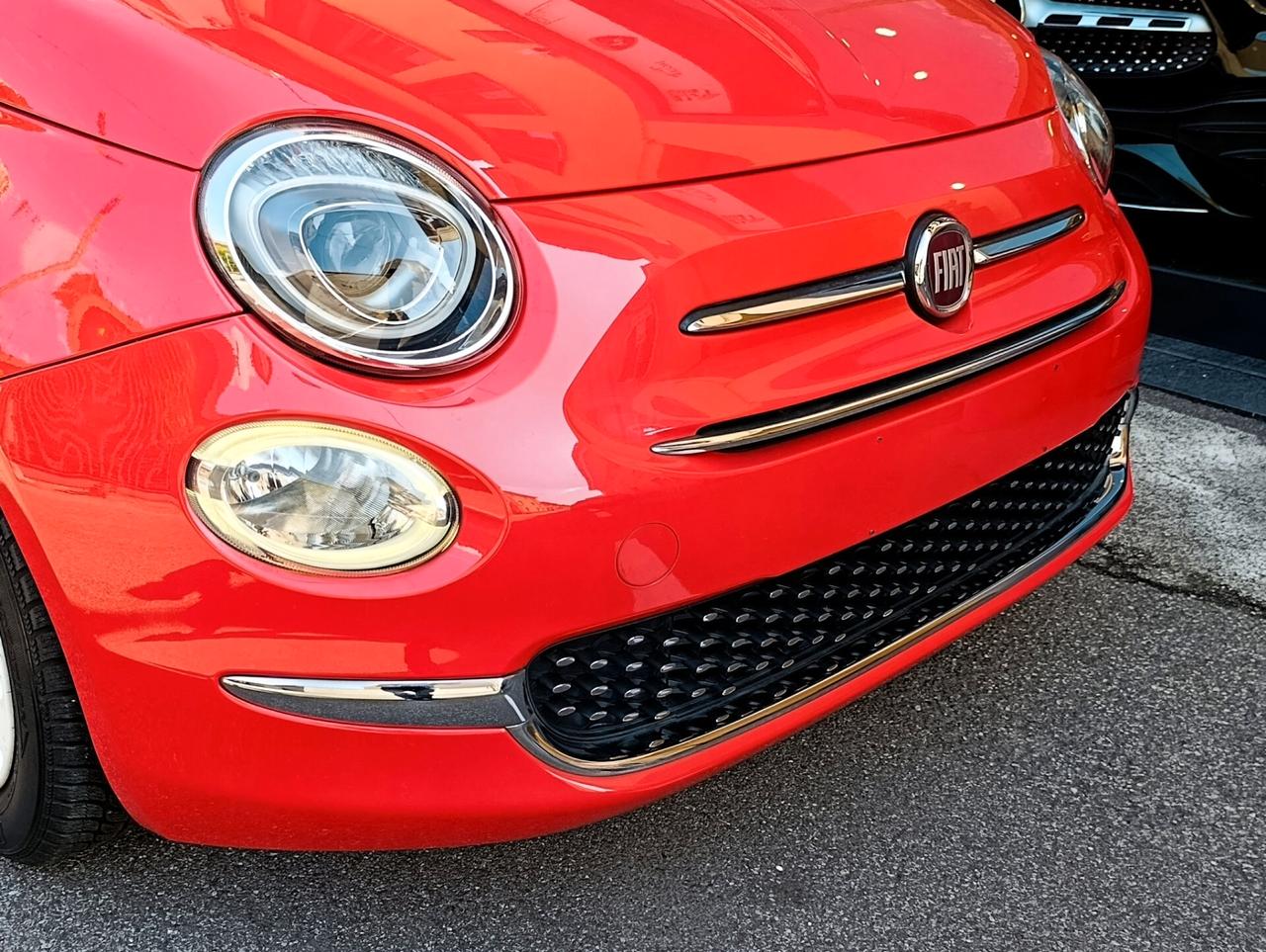 Fiat 500 1.2 Lounge Rosso Corallo km 36.317
