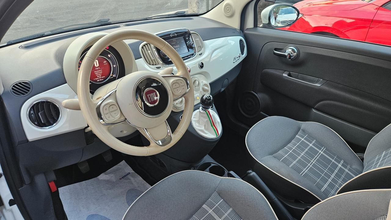 Fiat 500 C 1.2 Lounge 69 CV CABRIO