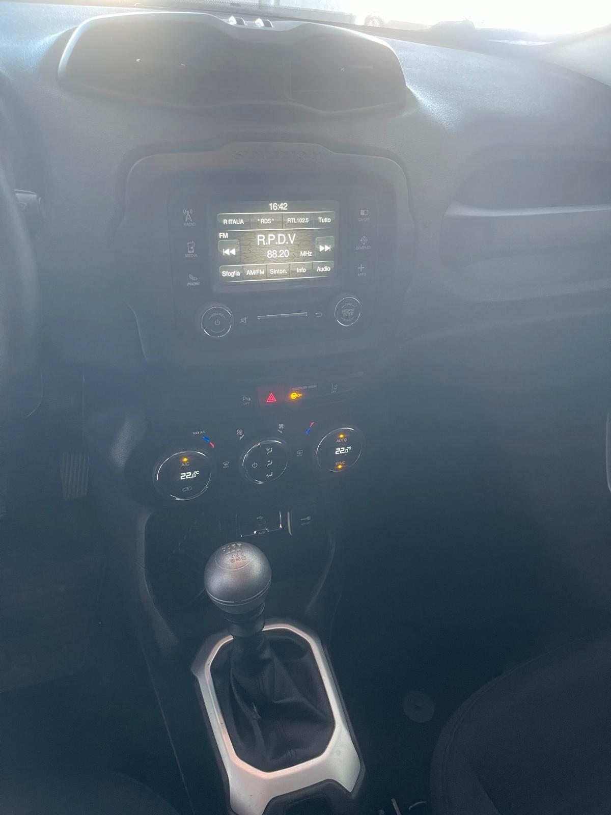 Jeep Renegade 1.6 Mjt 120 CV Limited 2017 UNICOPROPIETARIO
