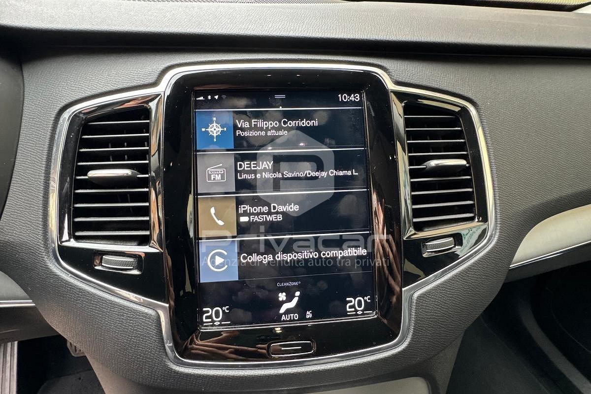 VOLVO XC90 B5 (d) AWD Geartronic 7 posti Momentum Pro