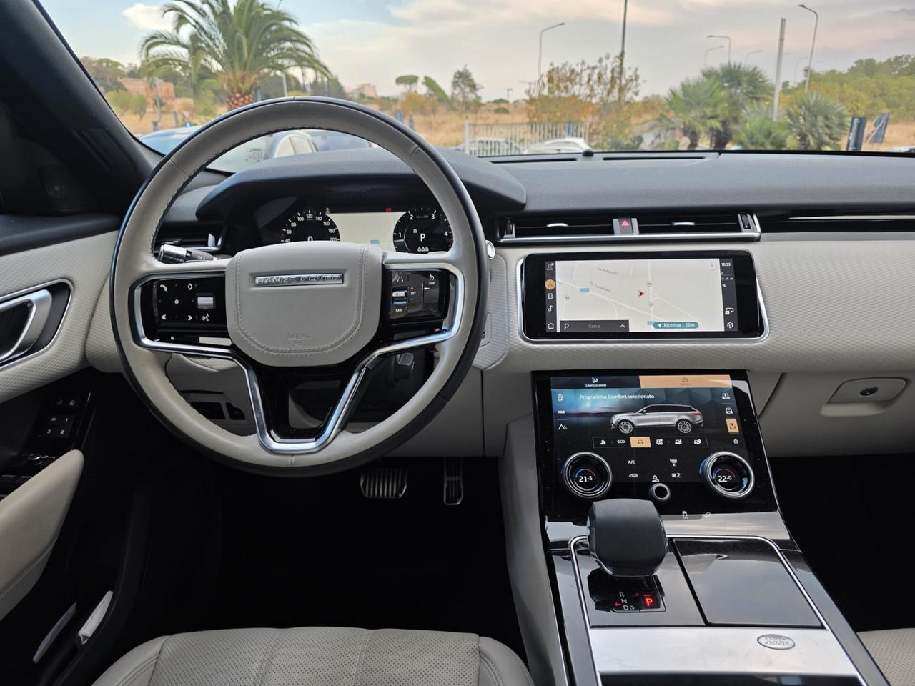 Land Rover Range Velar 2.0D I4 204 CV R-Dynamic SE#AUTO#QUATTRO#BOOK SERVICE FULL#TAGLIANDI CERTIFICATI#LED#PELLE#CAM360#VIRTUAL#CARPLAY#SOSPENSIONI REGOLABILI