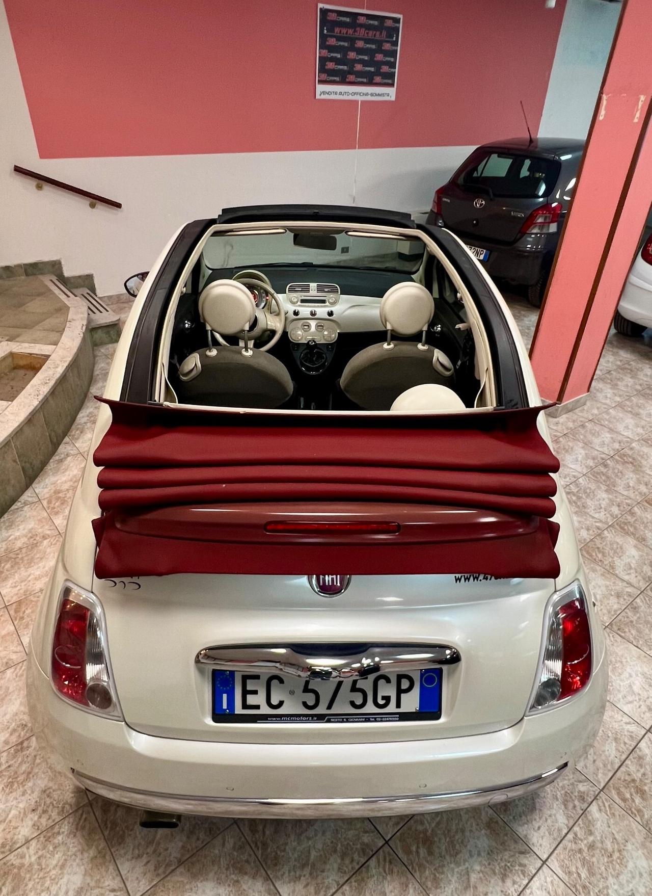 Fiat 500 CABRIO 1.4 16V Lounge OK NEOPATENTATI