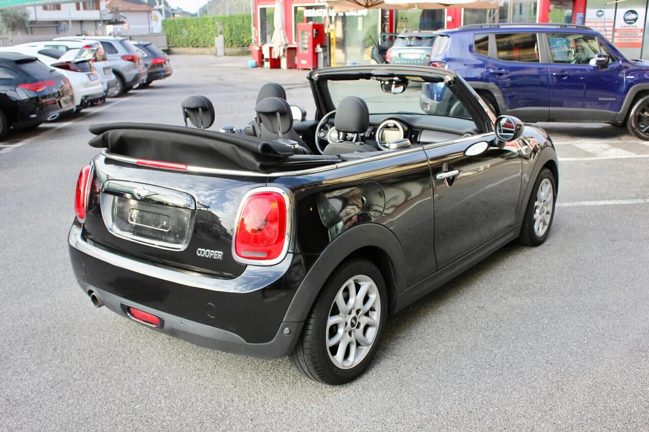 Mini Cooper Cabrio 1.5 STEPTRONIC 136CV SEDILI SPORT ANTRACITE NAVI PLUS