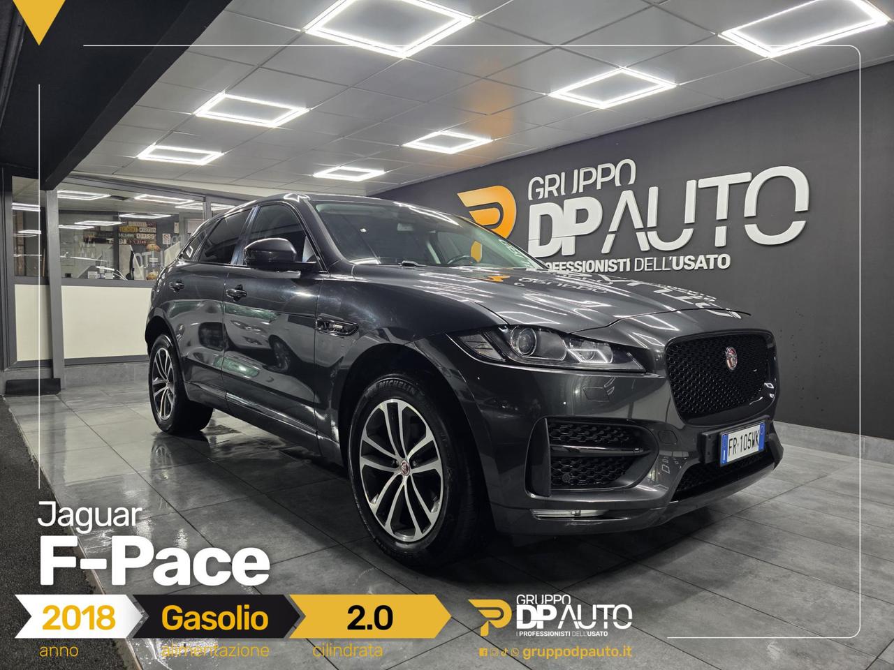 Jaguar F-Pace 2.0d i4 R-Sport Black Design Edition awd 180cv auto