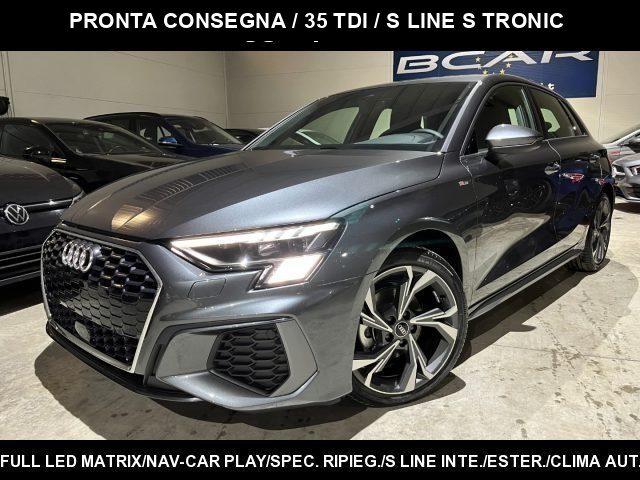 AUDI A3 SPB 35TDI Stronic S line "18 Sline/CarPlay Navi/LE