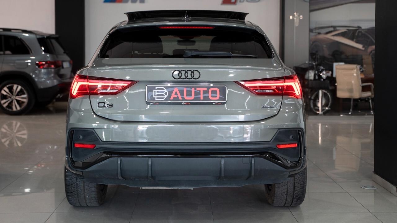 Audi Q3 SPB SPORTBACK 35 2.0 TDI QUATTRO S LINE EDITION TETTO PELLE XENO NAVI FULL OPTIONAL