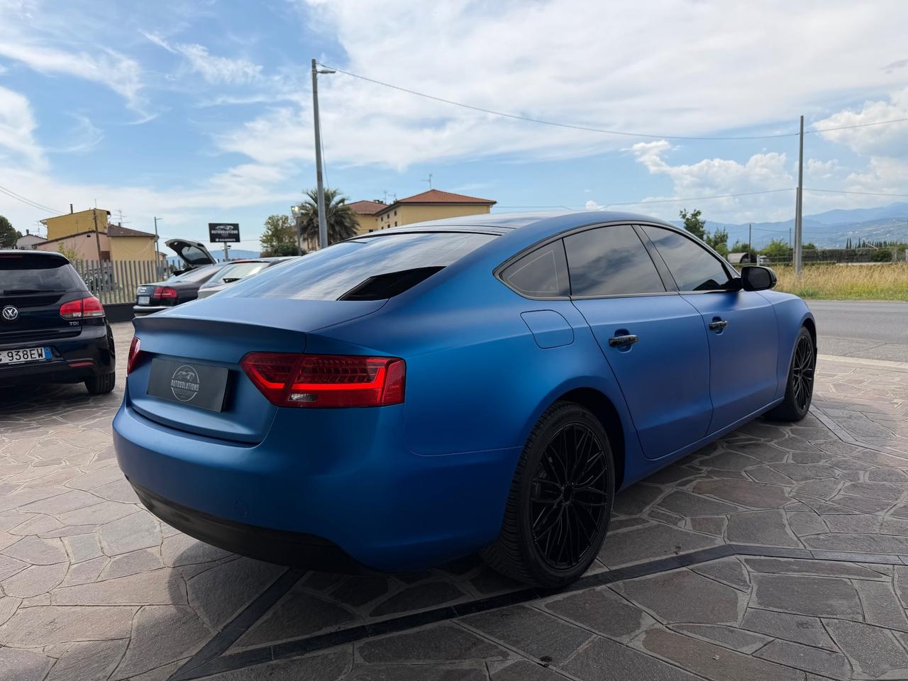 Audi A5 Sportback 2.0 tdi 177cv s-tronic Wraping Blu Opaco