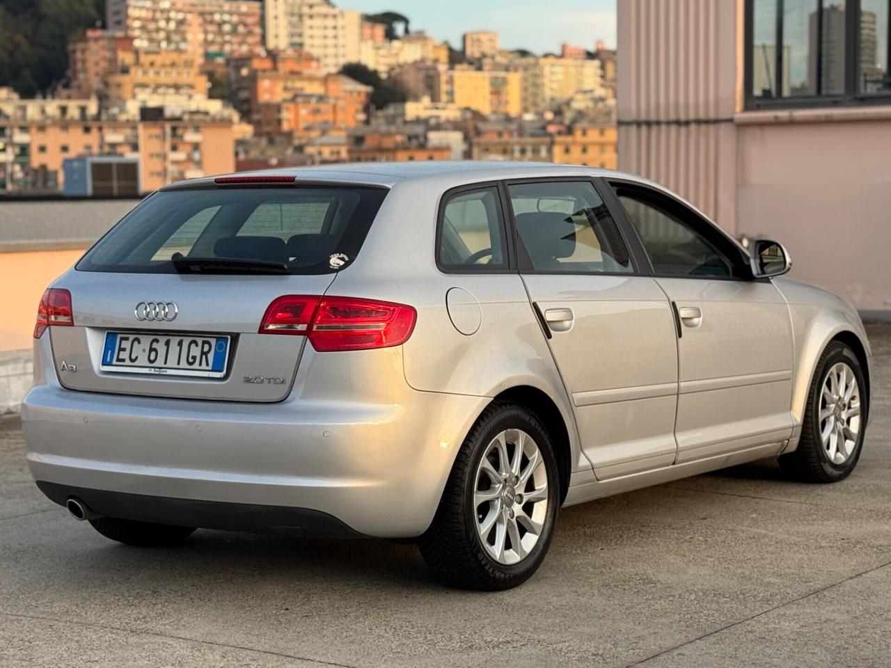 AUDI A3 2.0 TDI 140CV SOLI 74.000 KM GARANZIA 12 MESI