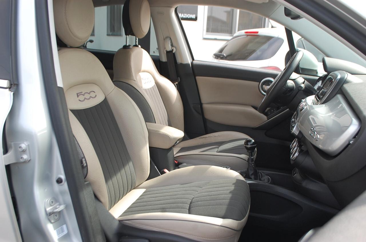 Fiat 500X 1.6 mjt Lounge 4x2 120CV Uff Italy Xenon Navi USB