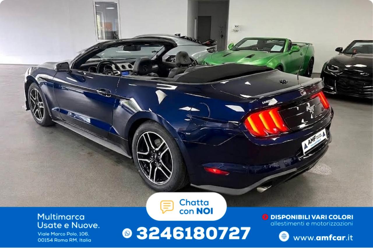 Ford Mustang Cabrio 2.3 EcoBoost 314cv Cambio Automatico