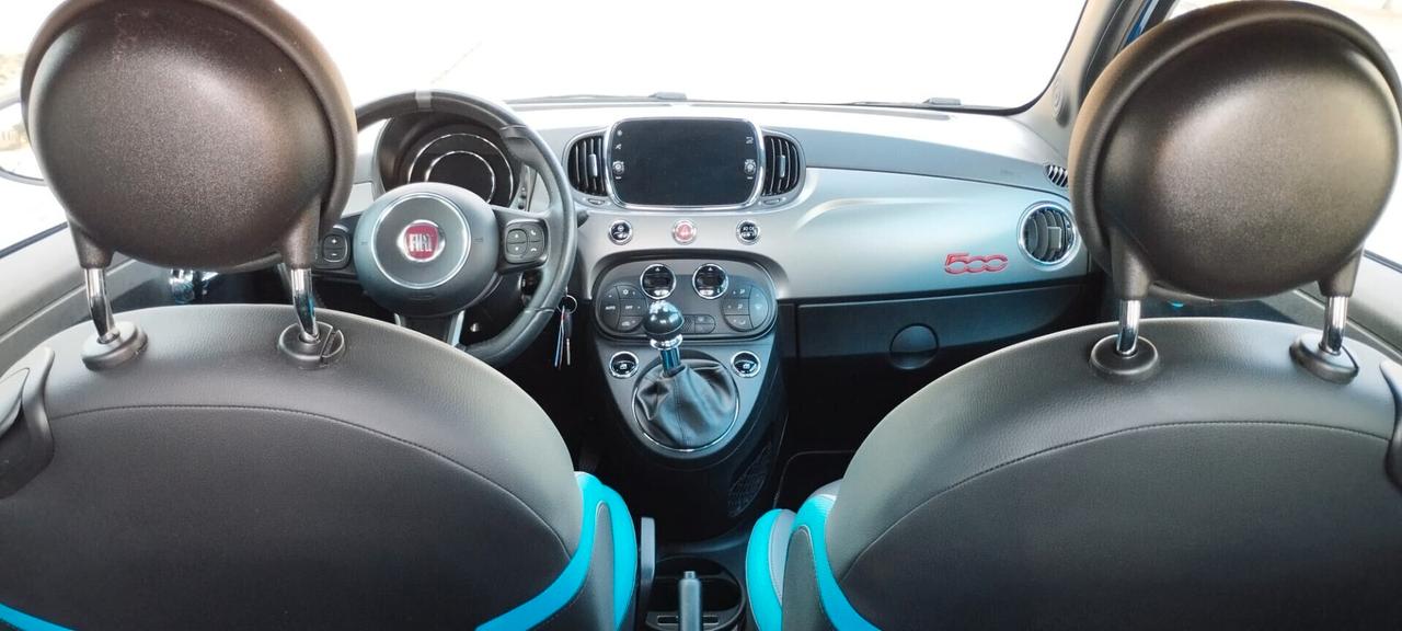 Fiat 500 1.2 "S" Connect Blu Italia