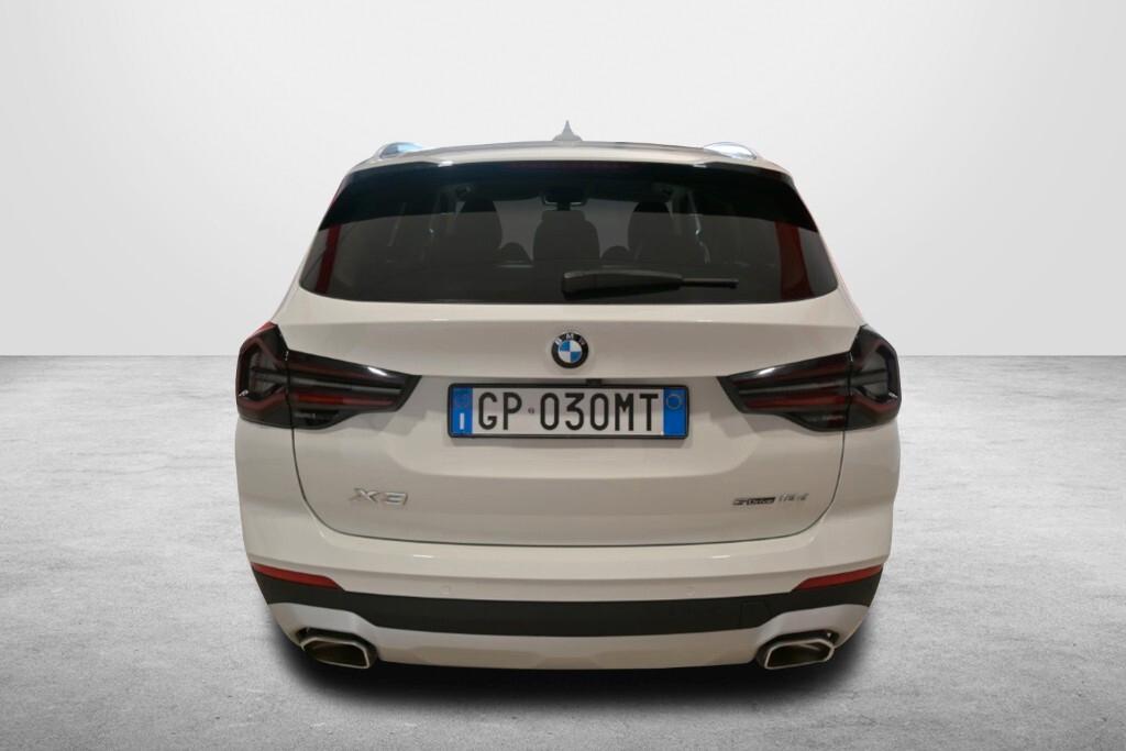 BMW X3 20D 150CV STEPTRONIC 48V S-DRIVE BUSINESS ADVANTAGE ( FARI LED ADATTIVI - BMW DIGITAL COCKPIT - PELLE - CLIMA TRIZONA - NAVI - MIRROR - PARK ASSISTANT - CERCHI 18 ) KM 34000