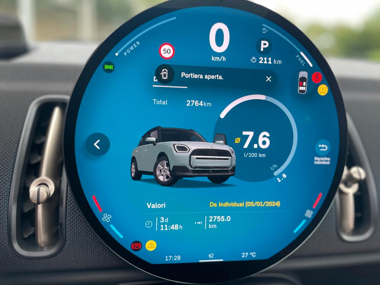 Mini One Countryman 1.5 156cv TETTO HEAD UP