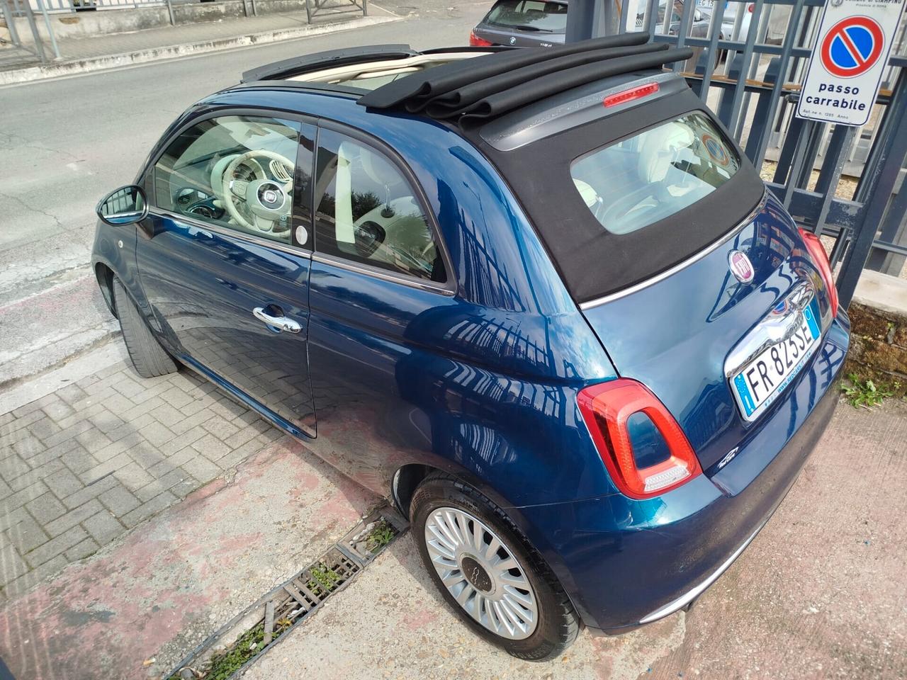 FIAT 500 CABRIO UNIPRO' * PREZZO VERO - QUADRO DIGITALE