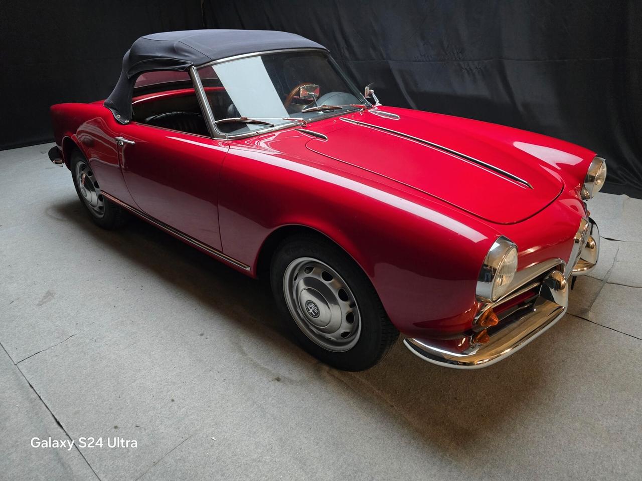 Alfa Romeo Giulietta SPIDER PASSO CORTO ASI con CRS