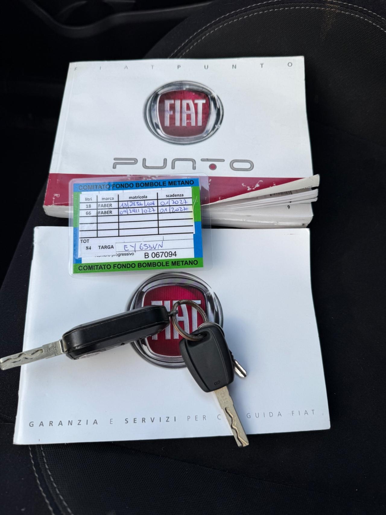 Fiat Punto 1.4 8V 5 porte Natural Power Lounge