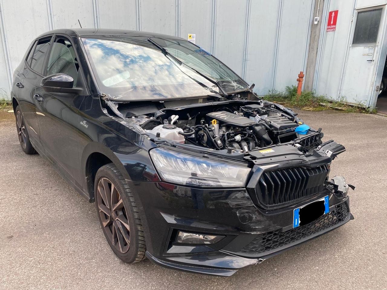 Skoda Fabia 1.0 mpi evo Monte Carlo 80cv INCIDENTATA