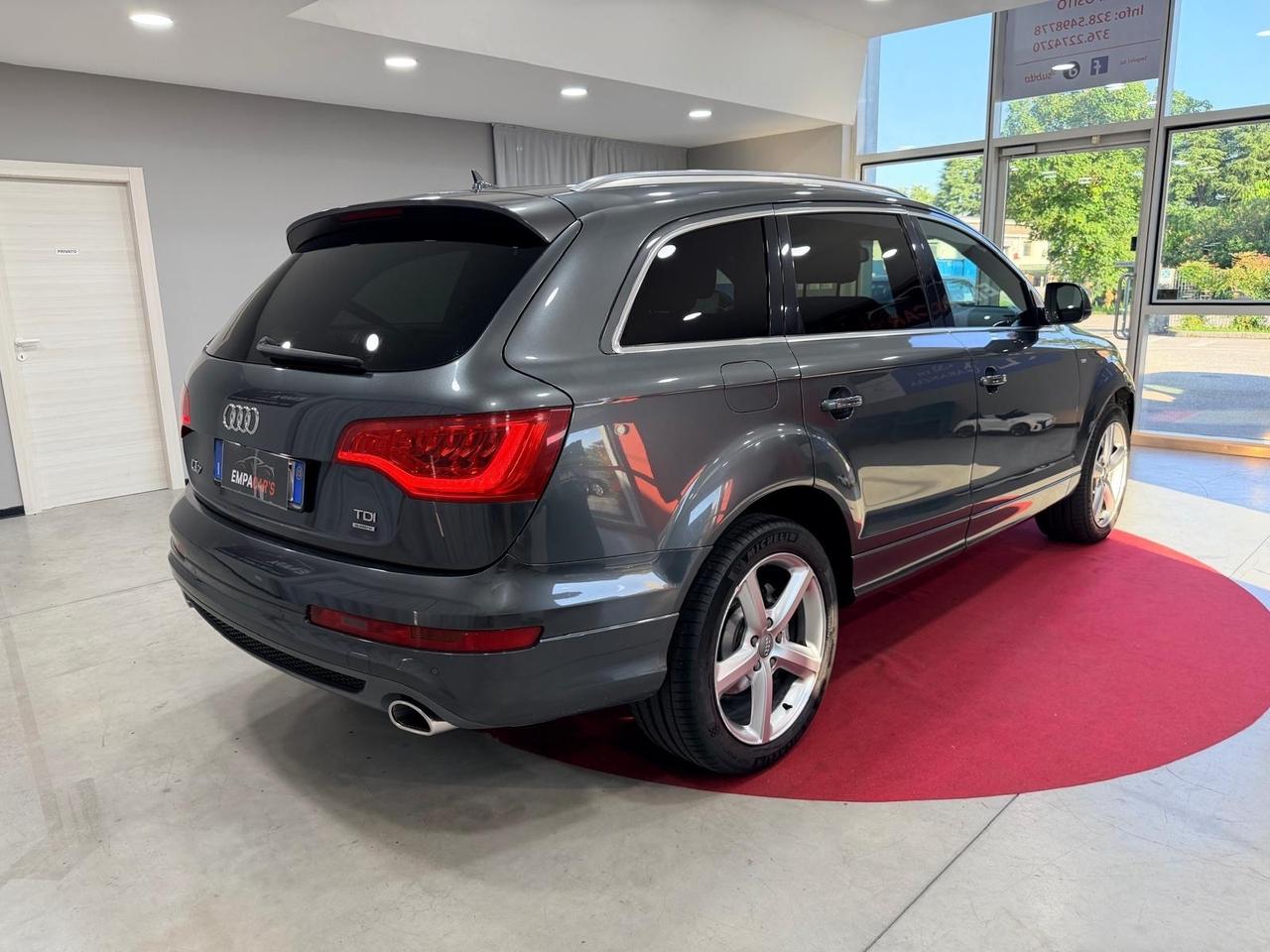Audi Q7 3.0 V6 TDI 245 CV Quattro S-LINE 7 POSTI