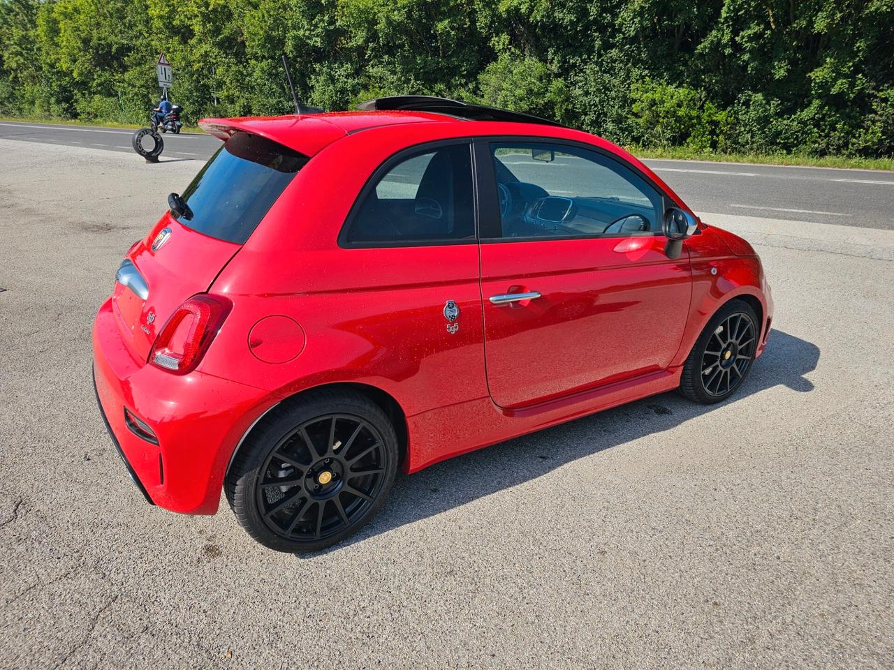 ABARTH 595 TURISMO TETTO APRIBILE VALUTO PERMUTA