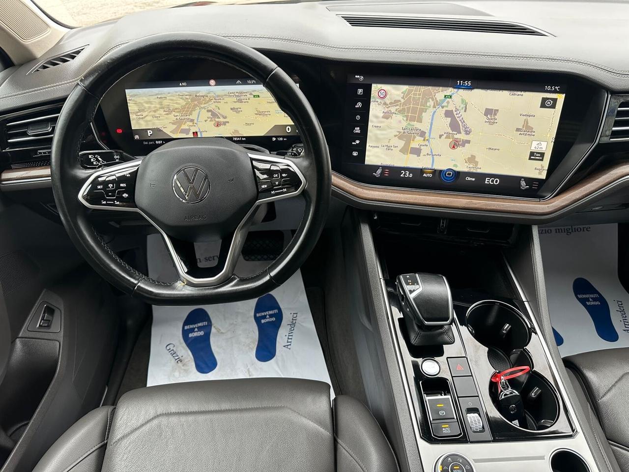 Volkswagen Touareg 3.0 V6 TDI SCR Atmosphere TETTO APRIBILE E INTERNI IN PELLE TOTALE CON MEMORIA