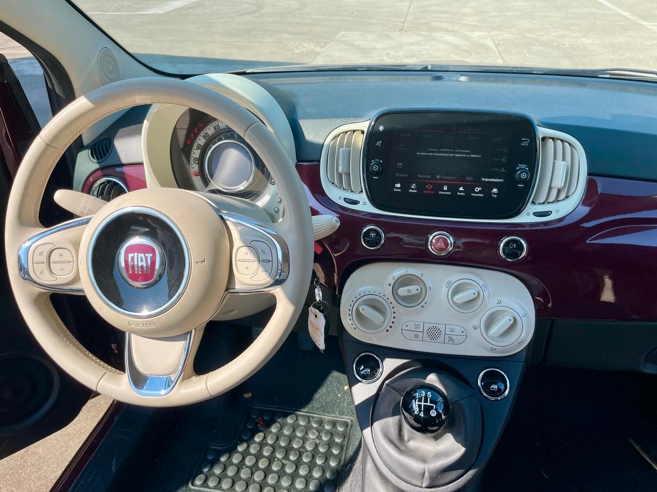 Fiat 500 1.2 Pop 2020 ***LIEVEMENTE SINISTRATA *** MARCIANTE ***