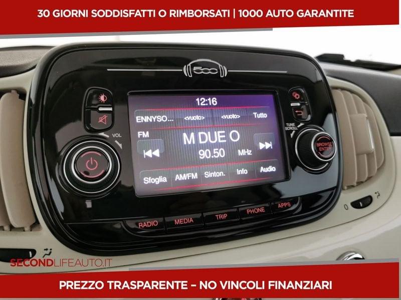 FIAT 500C 1.2 Lounge 69cv my20