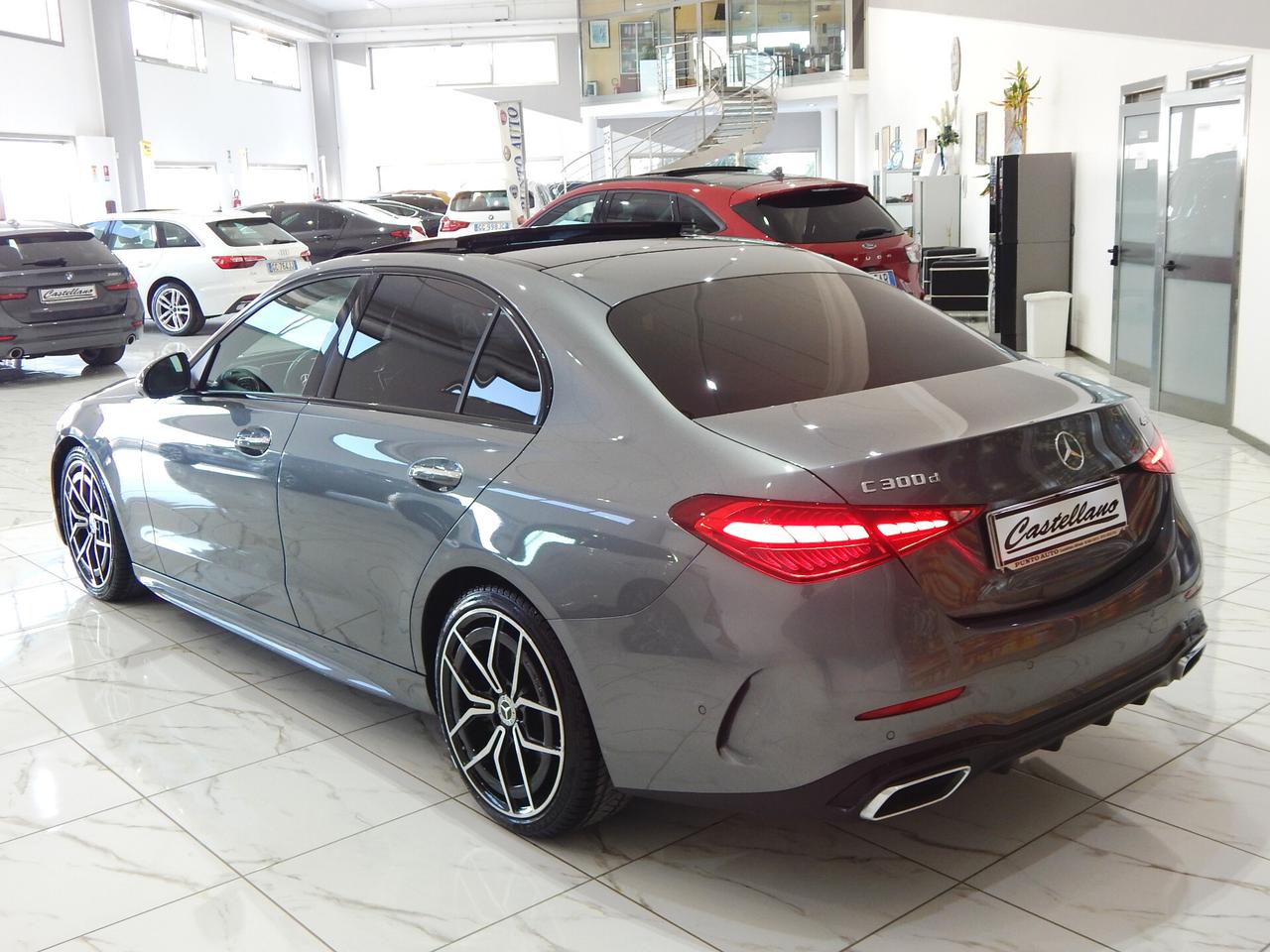 Mercedes-Benz C 300 d mhev Premium Plus AMG 4matic TETTO-NAVI-PELLE