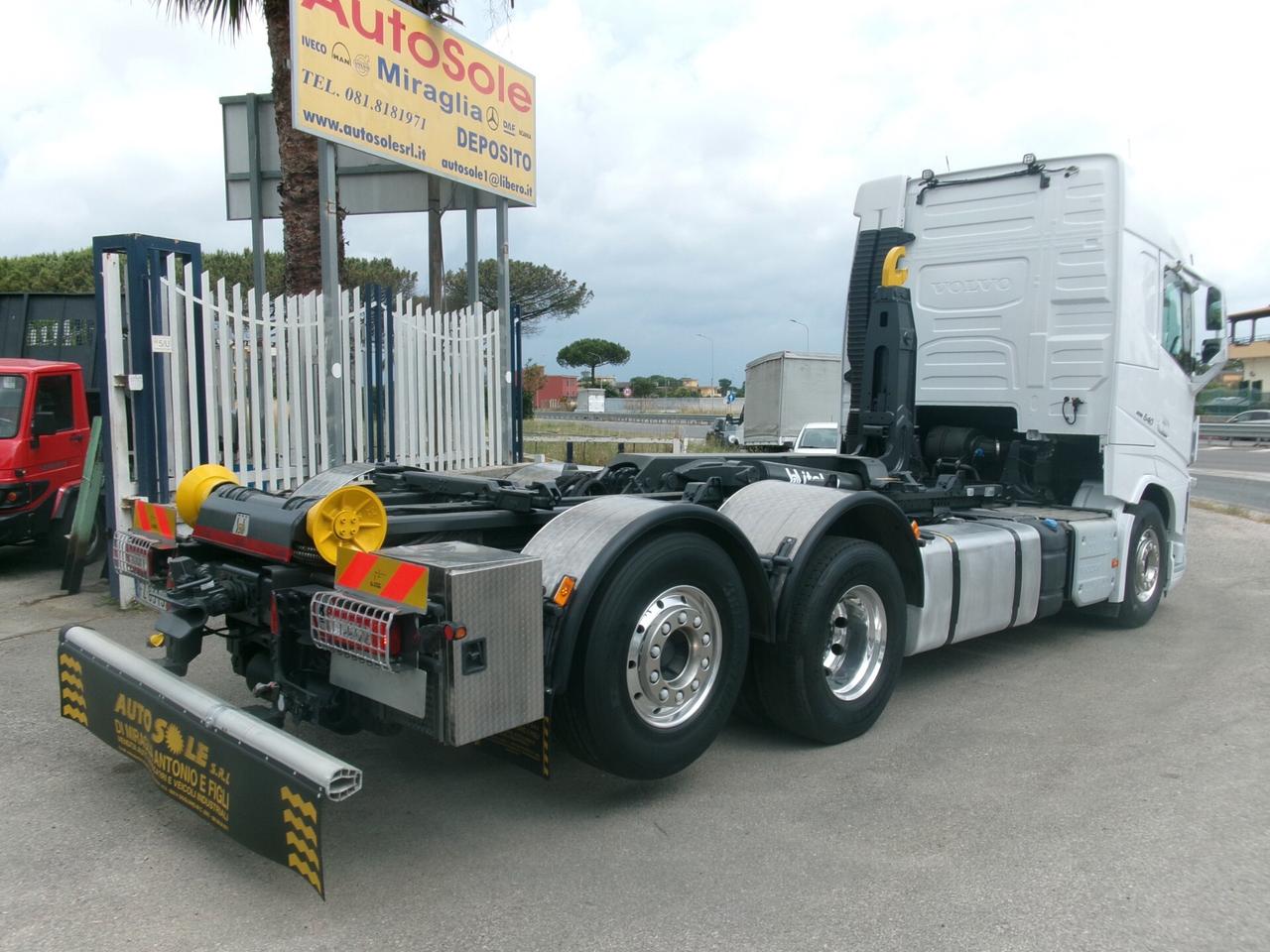 Volvo FH 540CV EURO 6 SCARRABILE ITALEV 26T ADR CASSE DA 6 METRI