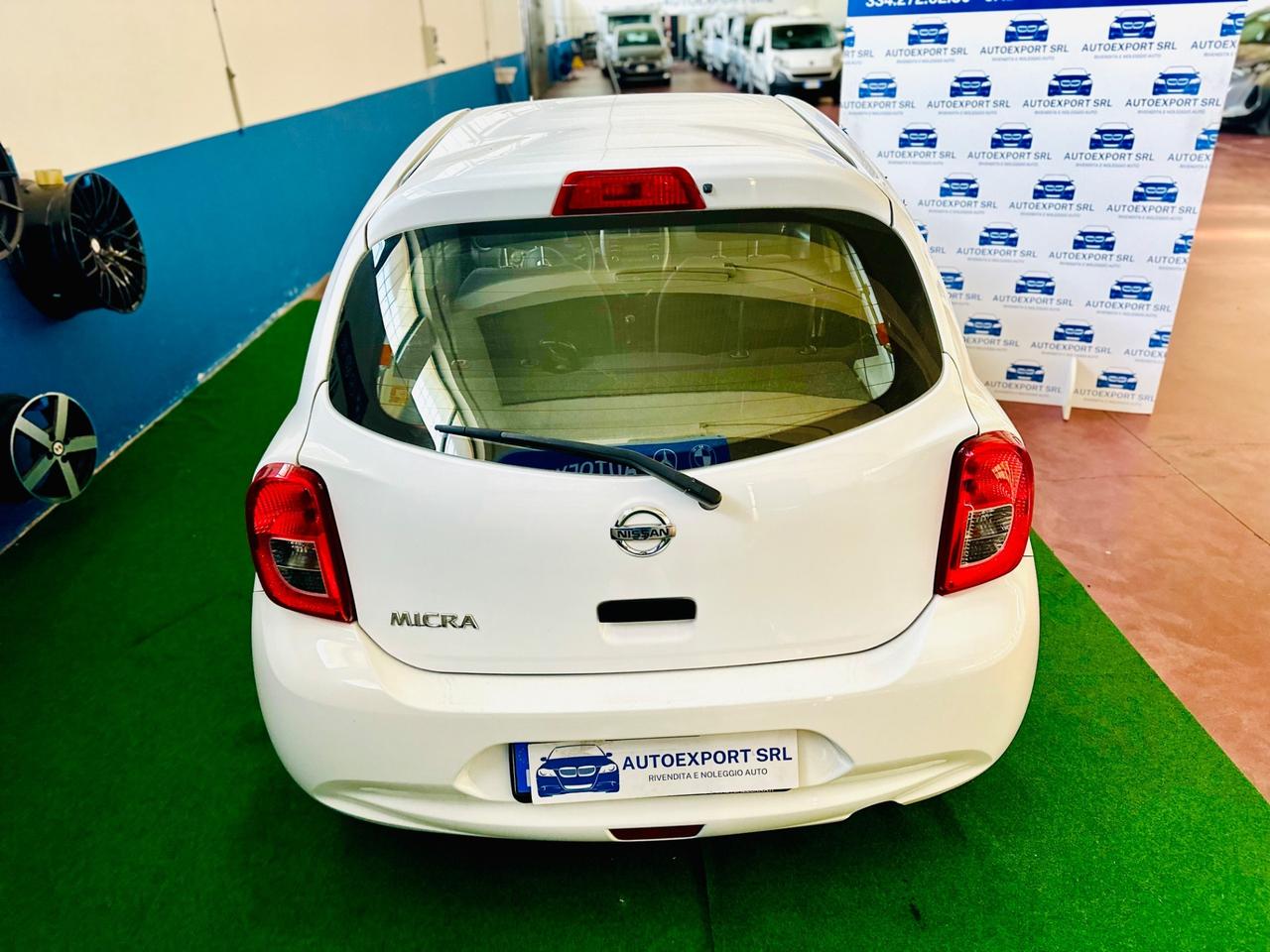 Nissan Micra 1.2 12V 5 porte/ok nella f/2015/kmcertid