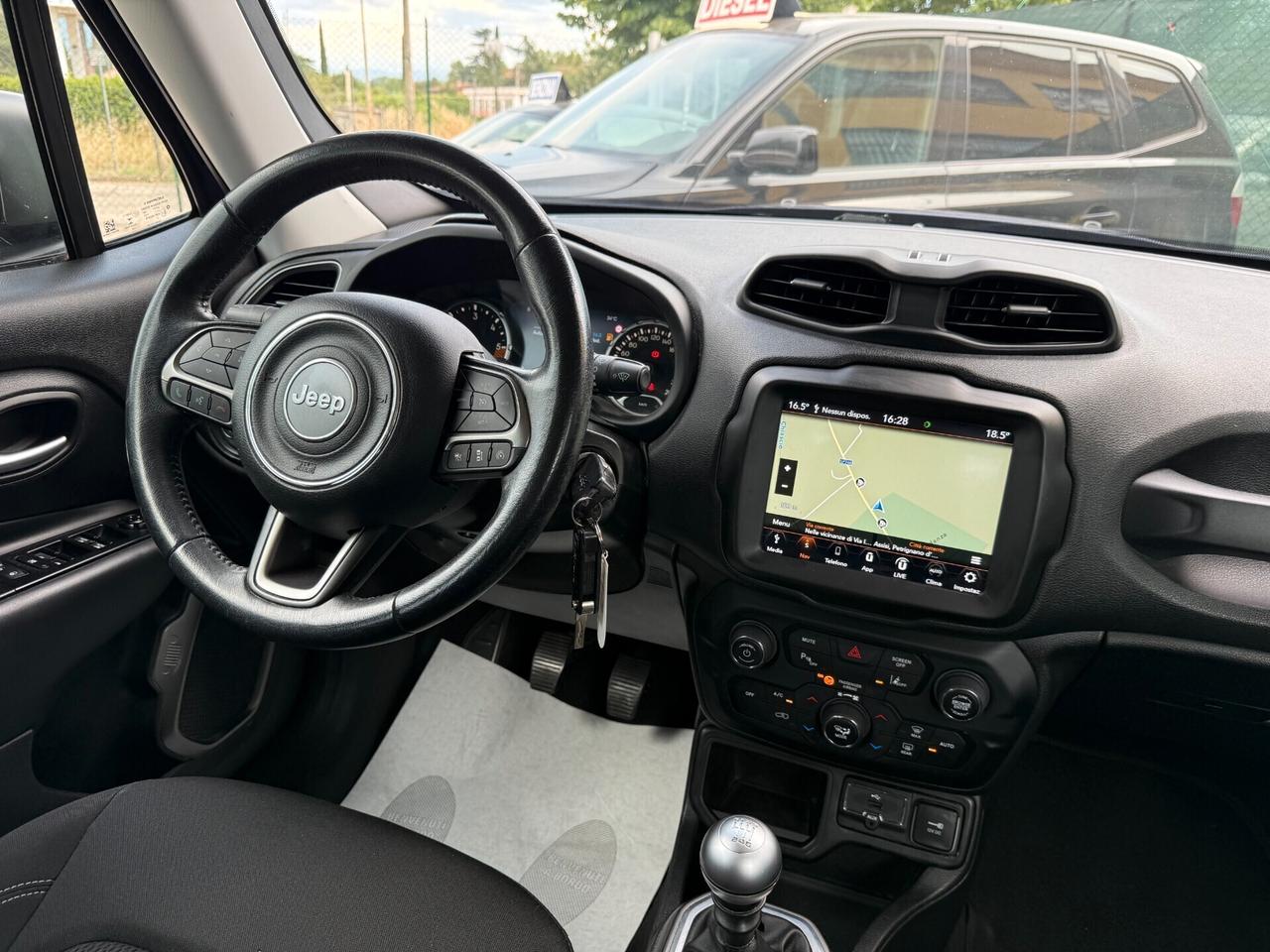 "PERFETTA"Jeep Renegade 1.6 Mjt 120 CV Limited