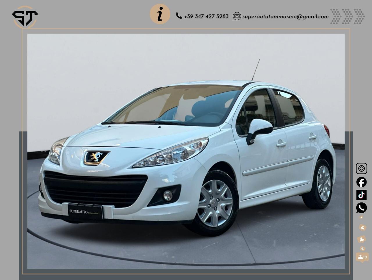 Peugeot 207 Plus GPL 1.4 CV 5 P OK Neopatentati
