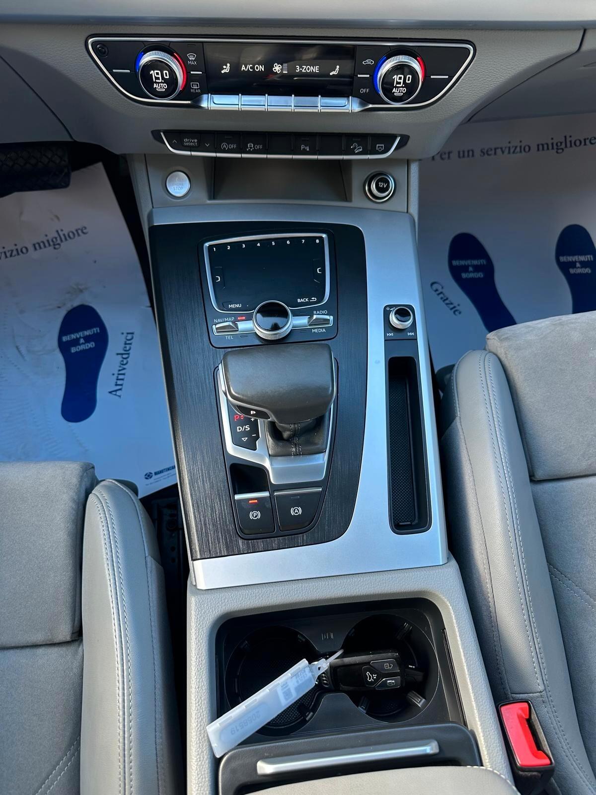 Audi Q5 40 TDI quattro S tronic line plus TETTO APRIBILE INTERNO PELLE MISTO ALCANTARA