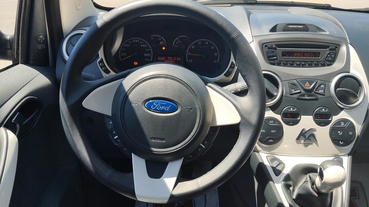 FORD KA 1.2 BENZ-33.000 KM-GARANZIA FULL