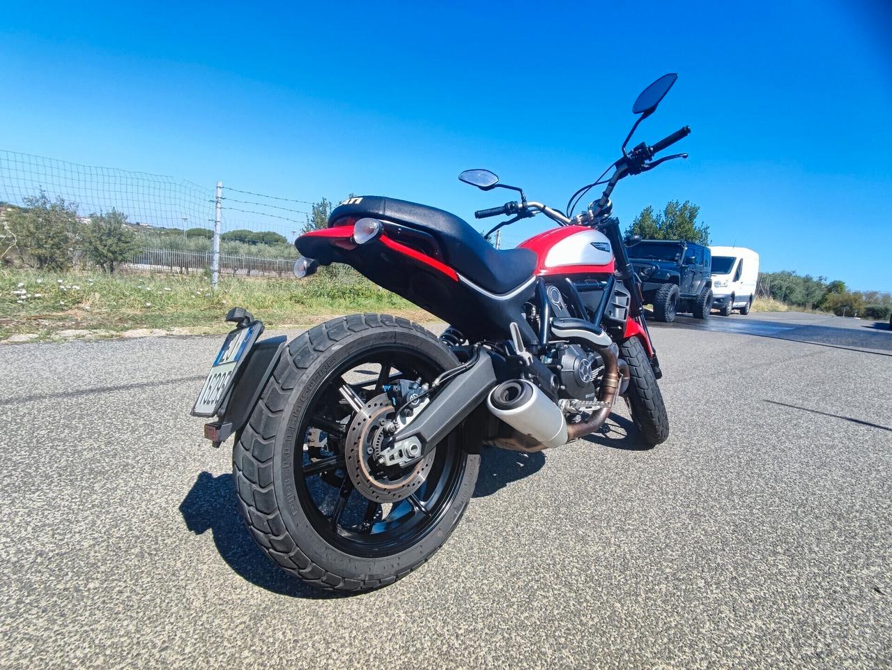 Ducati Scrambler icon red