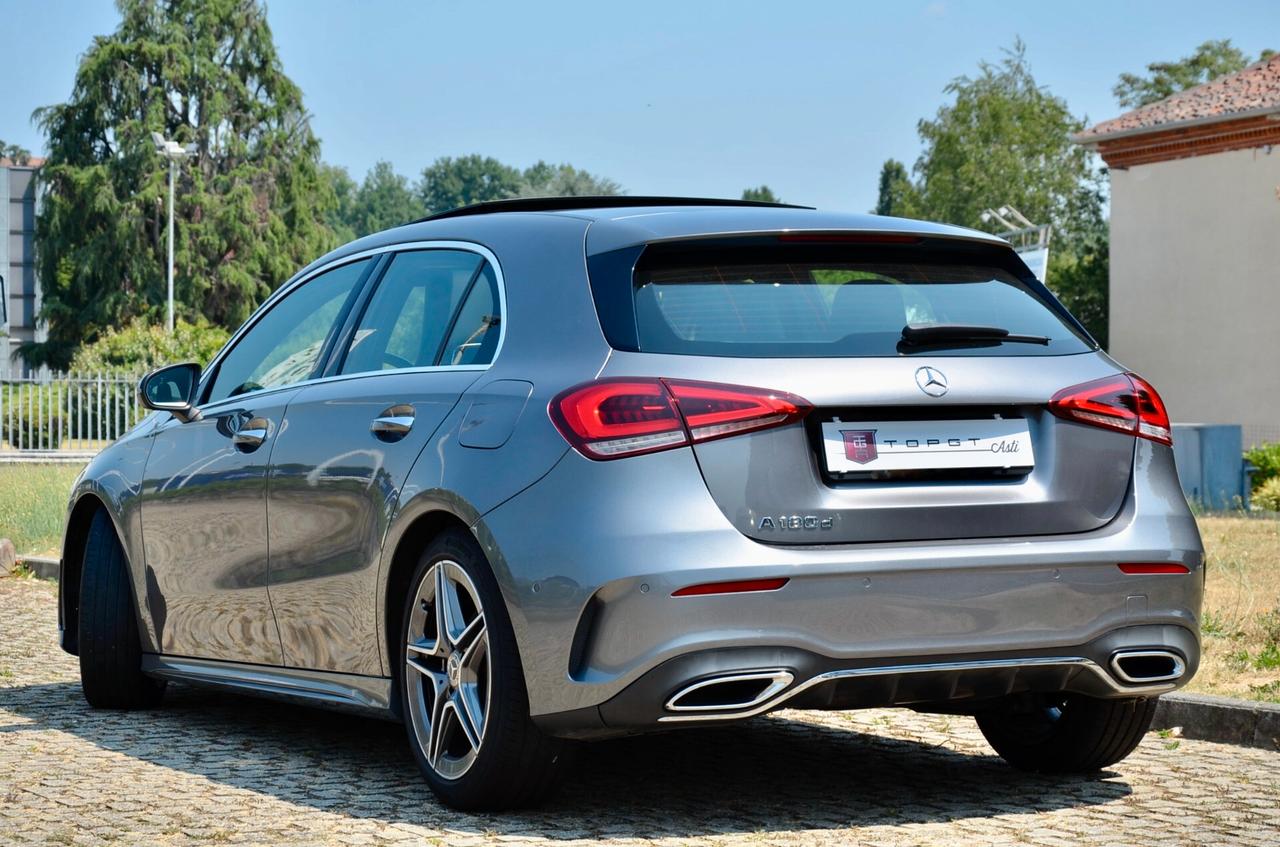 MERCEDES-BENZ A 180d PREMIUM AMG LINE 116cv AUTO, TETTO, HI-FI PREMIUM, EURO 6D, UFF ITALIANA, LUCI 64 COLORI, PERMUTE