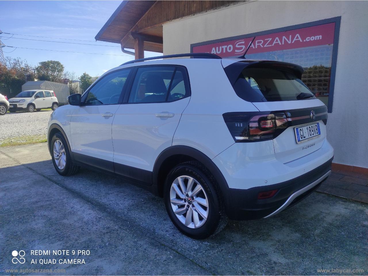 VOLKSWAGEN T-Cross 1.0 TSI Style BMT 3 ANNI GARANZIA -- 15GG SODDISFATTI O RIMBORSATI