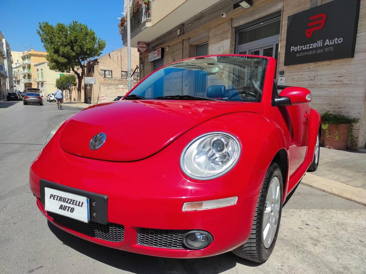 VW NEW BEETLE CABRIO 1.4 UNICO PROPRIETARIO/KMCERT