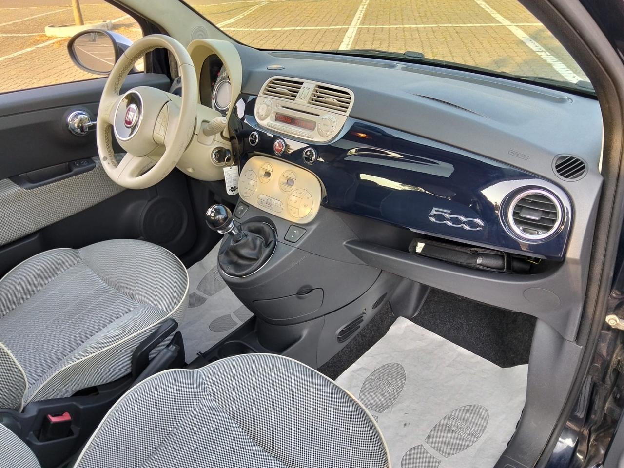 Fiat 500 1.2 Lounge*Panorama*Clima Bizona*Blue&Me